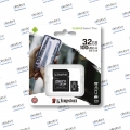 Kingston 32GB microSDHC Class 10 UHS-I (Čítanie 100MB/s, Zápis 10MB/s + SD adaptér)