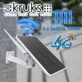 4G router v solárnom panely 6W s batériami - AK4G-SP