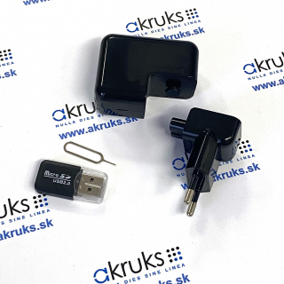 Špionážna USB nabíjačka s Full HD WiFi kamerou - AkMn-25