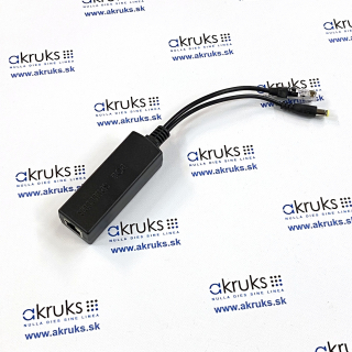 PoE splytter PD48V výstup12V 2A