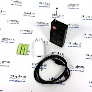 Multifunkčný detektor GSM signálov, mobilov, ploštíc, GPS, magnetov a skrytých kamier - AK-055UEMR