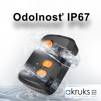 4G GPS inteligentný prívesok s SOS tlačidlom a krokomerom - AH50