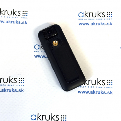 2K WiFi-DVR kamera s 180° otočným a 120° širokouhlým objektívom s klipom na zachytenie - AKB77 - pohlaď zozadu - klip a závit