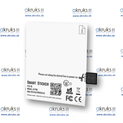 Inteligentná nálepka na sledovanie polohy - AK708