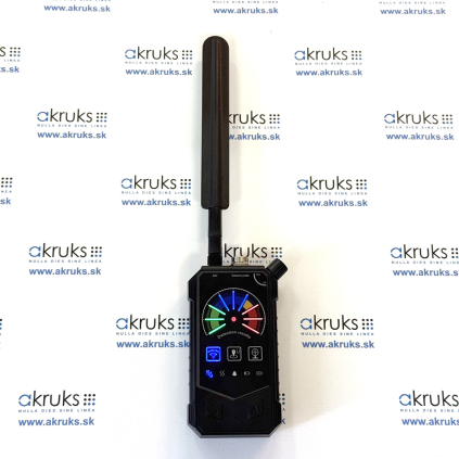Detektor signálov, skrytých kamier a magnetu z GPS 3 v 1 - AKDE012 - Detekcia RF signály