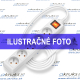 Predlžovačka s USB, USB C zásuvkami a skrytou kamerou - ILUSTRAČNÁ FOTKA