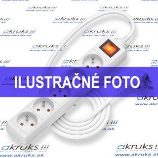 Predlžovačka s USB, USB C zásuvkami a skrytou kamerou - ILUSTRAČNÁ FOTKA