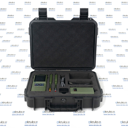 Profesionálny ultraširokopásmový ručný detektor dronov - AKD3-Pro - v kufri