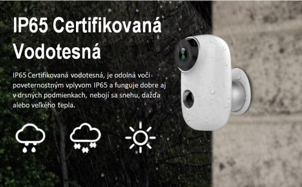 vodotesná iP65